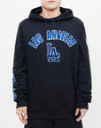 Pro Standard Los Angeles Dodgers Retro Stacked Logo Hoody
