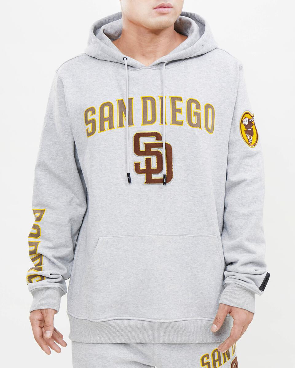 Pro Standard San Diego Padres Retro Stacked Logo Hoody