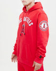 Pro Standard Los Angeles Angels of Anaheim Stacked Logo Hoody