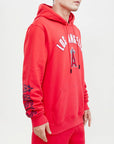 Pro Standard Los Angeles Angels of Anaheim Stacked Logo Hoody