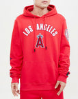 Pro Standard Los Angeles Angels of Anaheim Stacked Logo Hoody