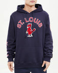 Pro Standard St. Louis Cardinals Retro Stacked Logo Hoody