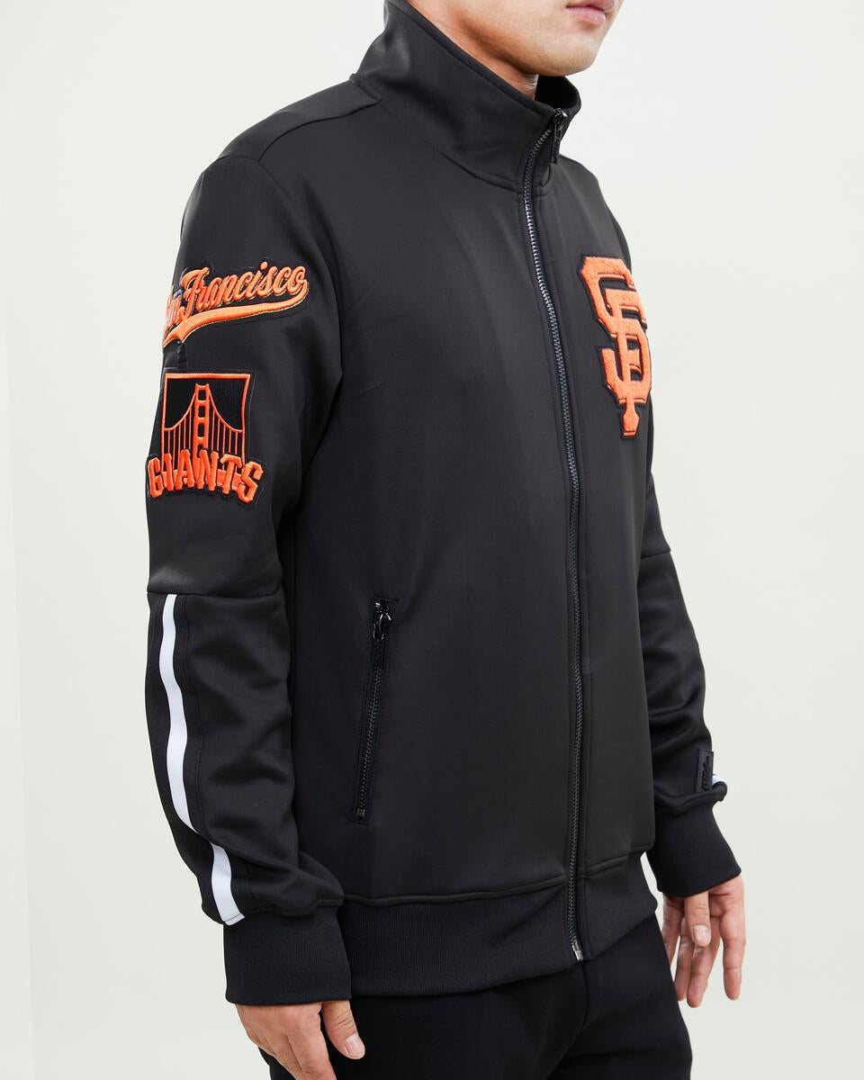 Pro Standard Black San Francisco Giants Pro Team Track Jacket