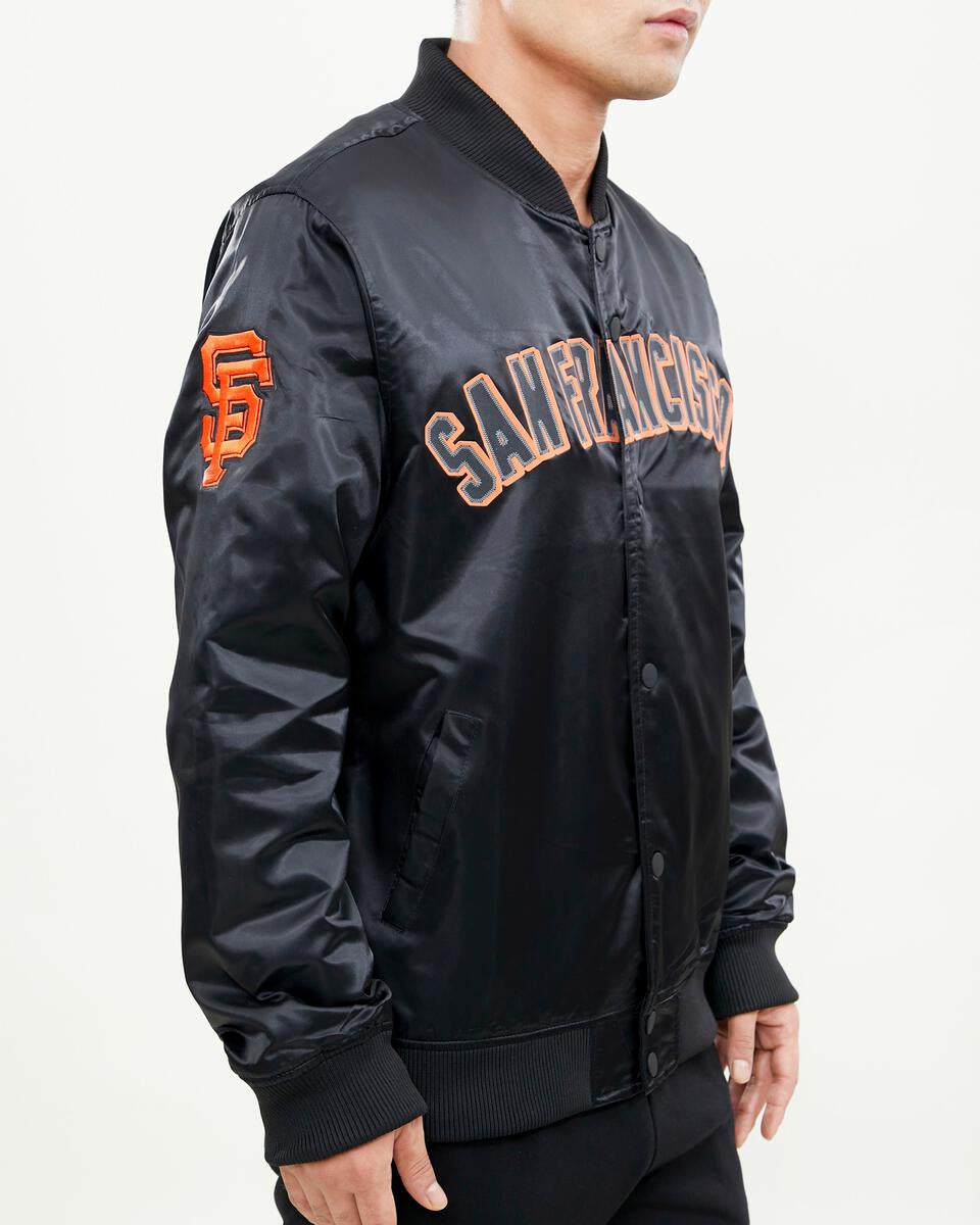 Pro Standard San Francisco Giants Wordmark Satin Jacket