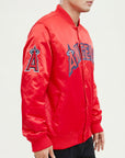 Pro Standard Los Angeles Angels of Anaheim Wordmark Satin Jacket
