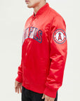 Pro Standard Los Angeles Angels of Anaheim Wordmark Satin Jacket