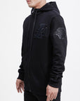 Pro Standard Los Angeles Lakers Triple Black Zipper Hoody
