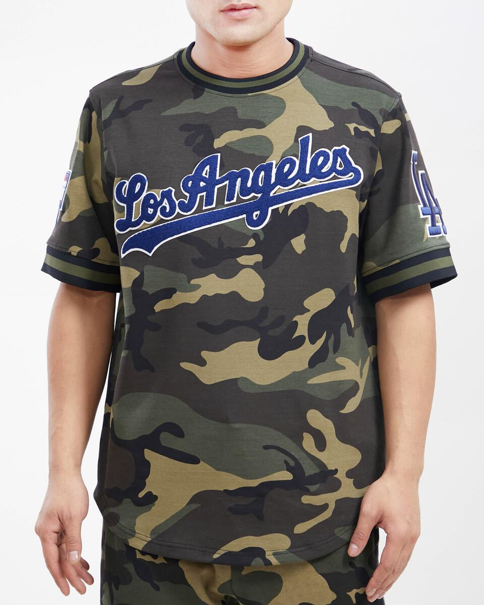 Pro Standard Los Angeles Dodgers Camo Pro Team SS – CROWN MINDED
