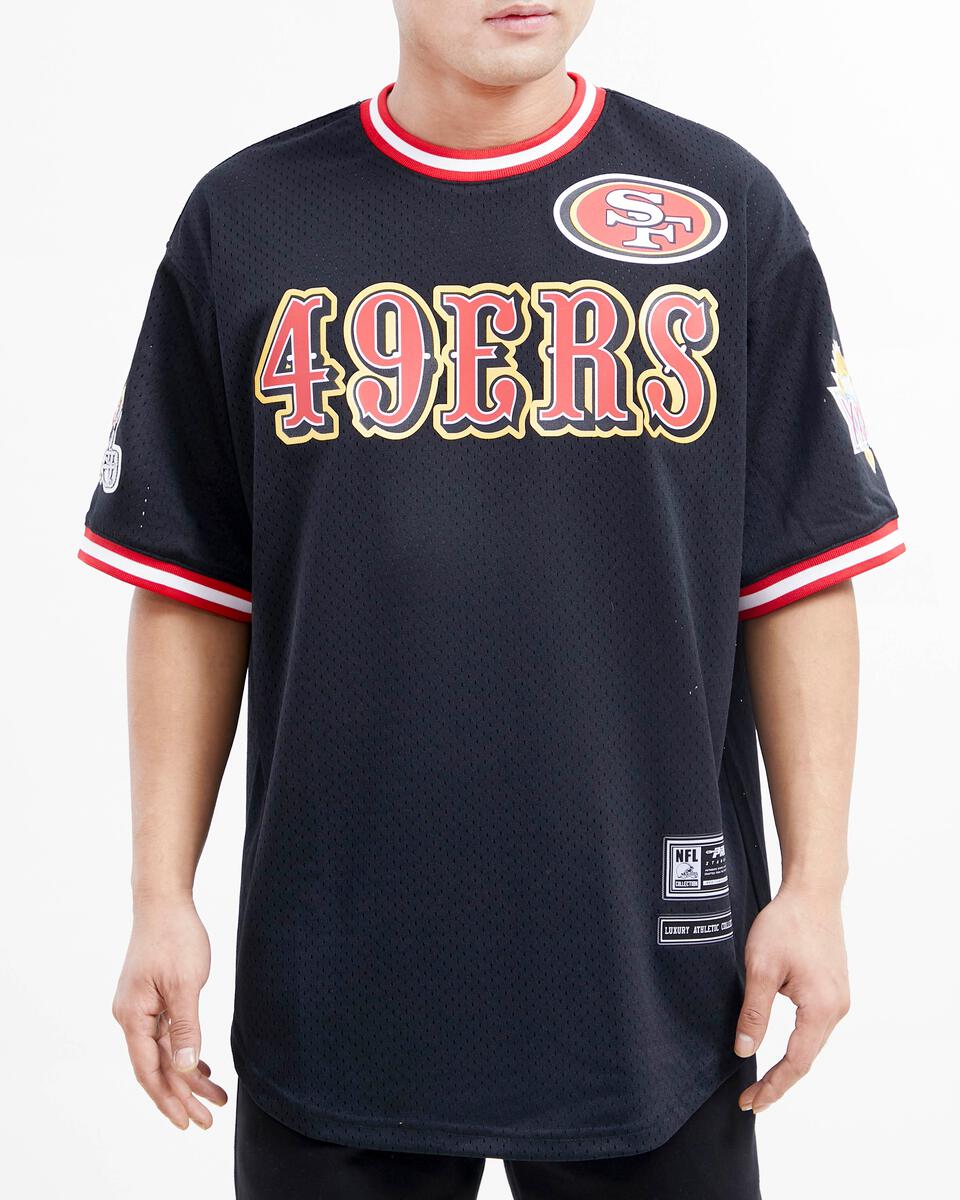 Pro Standard San Francisco 49ers Logo Mesh Jersey