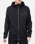 Pro Standard Houston Astros Triple Black Zipper Hoody