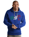Los Angeles Dodgers X Mexico Antigua Royal Blue Victory Pullover Hoodie