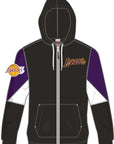 Los Angeles Lakers NBA Throw It Back Full Zip Windbreaker Hood