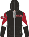 San Francisco 49ers NFL Throw It Back Full Zip Windbreaker Hood