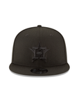 Houston Astros Black on Black MLB Basic 9Fifty Snapback