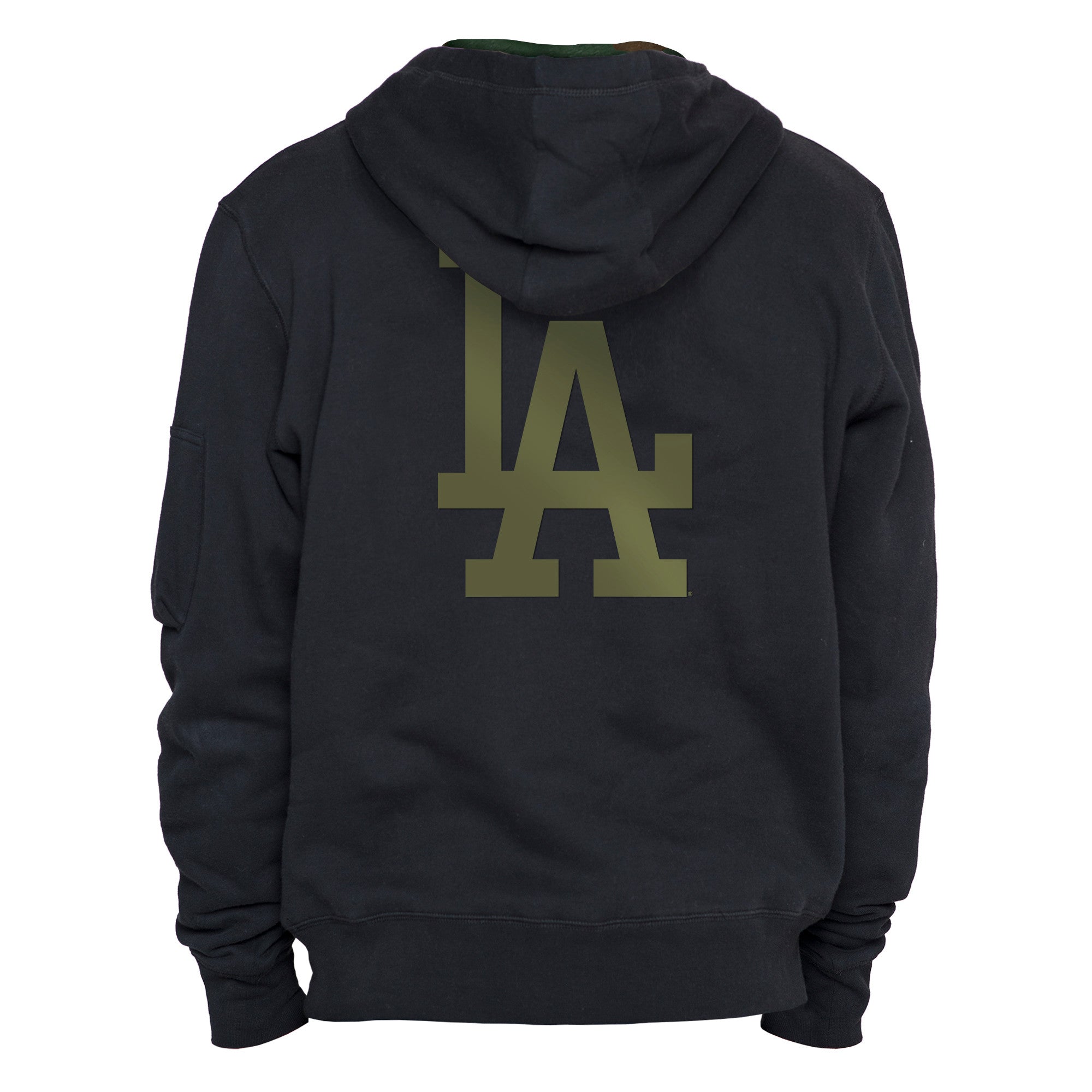 New Era X Alpha Industries Los Angeles Dodgers Fleece Pullover Hood