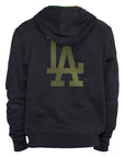 New Era X Alpha Industries Los Angeles Dodgers Fleece Pullover Hood