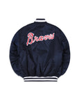 New Era X Alpha Industries Atlanta Braves Bomber Jacket