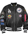 New Era X Alpha Industries Los Angeles Dodgers Bomber Jacket