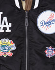 New Era X Alpha Industries Los Angeles Dodgers Bomber Jacket