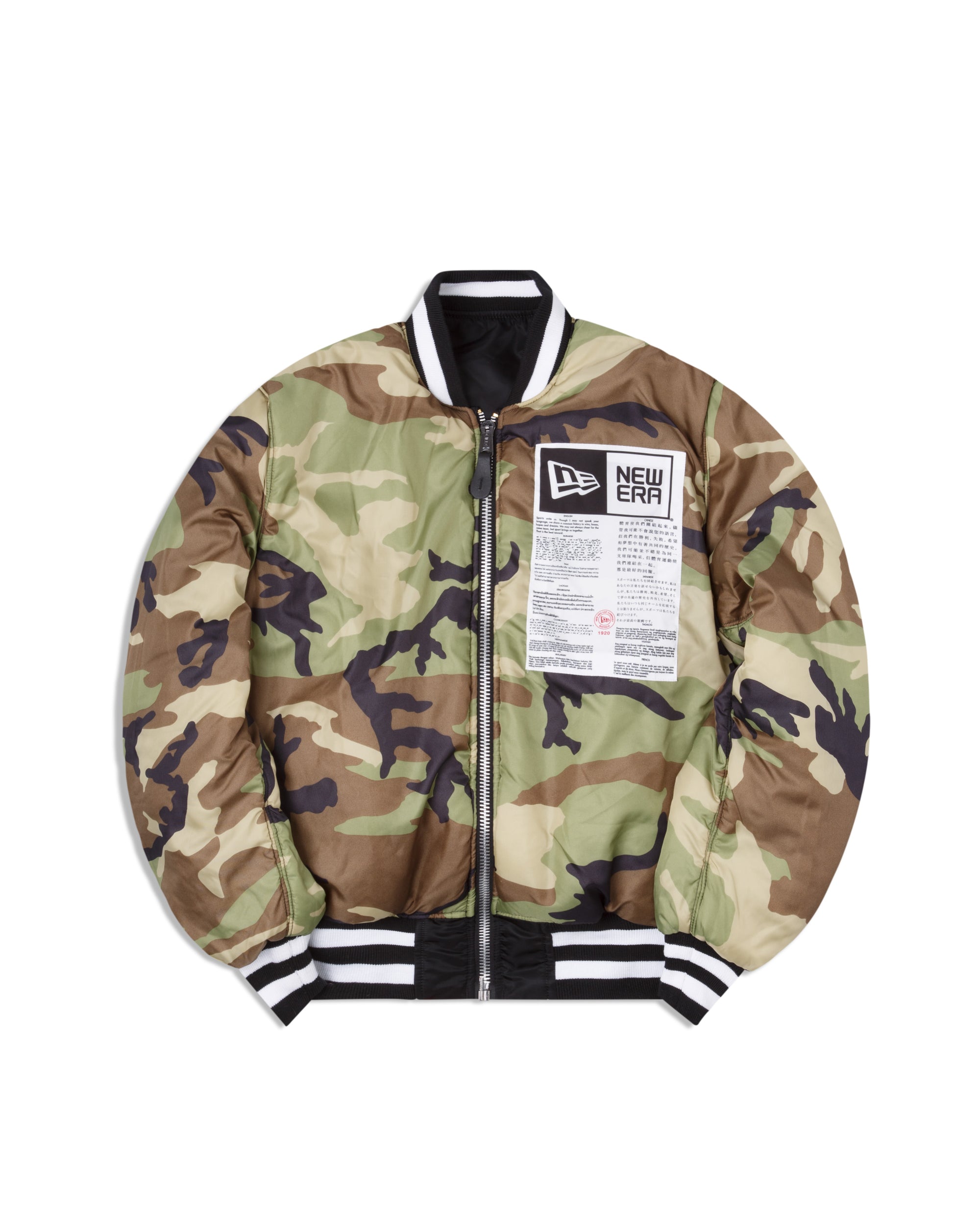 New Era X Alpha Industries Los Angeles Dodgers Bomber Jacket