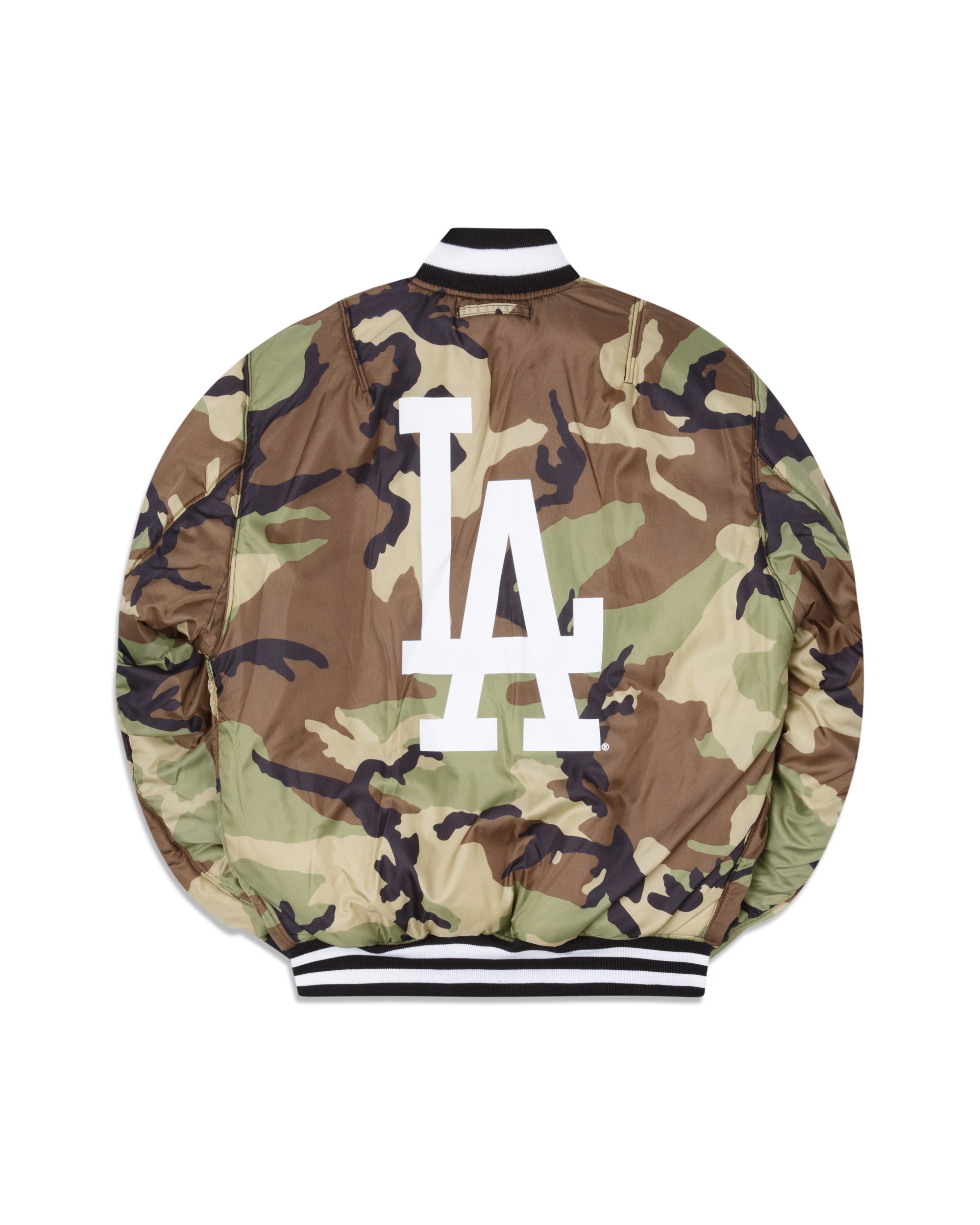 New Era X Alpha Industries Los Angeles Dodgers Bomber Jacket