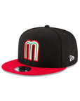 Mexico World Baseball Classic M Black Red 9Fifty Snapback
