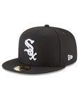 New Era Chicago White Sox Black on White 59Fifty Fitted Hat