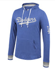 Mitchell & Ness Los Angeles Dodgers Heathered Royal Lightweight Pullover Hoodie