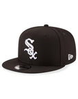 Chicago White Sox Black on White 9Fifty Snapback