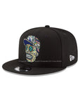 Los Angeles Dodgers Skull Cap Black 9Fifty Snapback