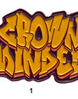 CrownMinded Graffiti Art Cap Pin