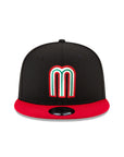 Mexico World Baseball Classic M Black Red 9Fifty Snapback