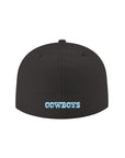 Dallas Cowboys State Outline SP Black 59Fifty Fitted