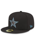 Dallas Cowboys State Outline SP Black 59Fifty Fitted