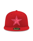 Dallas Cowboys Scarlet Red Tonal 59Fifty Fitted
