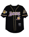 Pro Standard Los Angeles Lakers Mesh Button Up Jersey