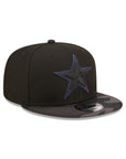 Dallas Cowboys Black Camo Vize NFL Basic 9Fifty Snapback
