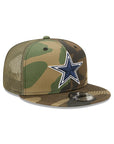 Dallas Cowboys Camouflage Trucker NFL Basic 9Fifty Snapback