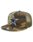 Dallas Cowboys Camouflage Trucker NFL Basic 9Fifty Snapback