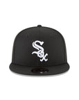 Chicago White Sox Black on White 9Fifty Snapback