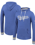 Mitchell & Ness Los Angeles Dodgers Heathered Royal Lightweight Pullover Hoodie