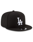 Los Angeles Dodgers Black on White 9Fifty Snapback