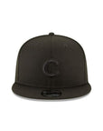 Chicago Cubs Black on Black 9Fifty Snapback