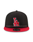 Los Angeles Dodgers Black Red 2 Tone 9Fifty Snapback