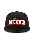New Era Mexico Flag Black 59Fifty Fitted