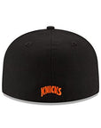 New York Knicks NBA Black 59Fifty Fitted Hat