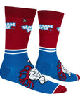 OddSox Hawaiian Punch Half Stripe Socks