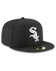 New Era Chicago White Sox Black on White 59Fifty Fitted Hat