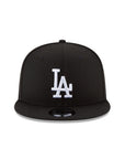 Los Angeles Dodgers Black on White 9Fifty Snapback