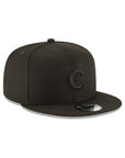 Chicago Cubs Black on Black 9Fifty Snapback